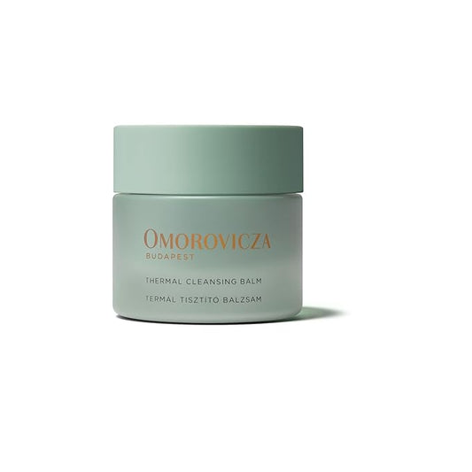 Omorovicza Thermal Cleansing Balm (1.7 oz), Makeup Remover Balm, Hydrating & Purifying Cleanser with Hungarian Moor Mud, Removes Makeup & Nourishes Skin Without Stripping