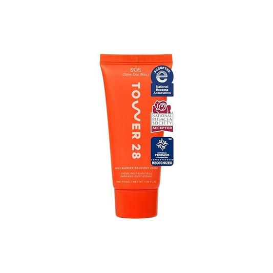 Tower 28 Beauty SOS Daily Skin Barrier Redness Recovery Moisturizer 1.86 oz / 52.73 g