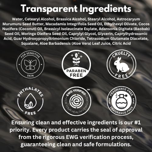 Men's Ultimate Shower Trio – EWG Verified Body Wash + Shampoo + Conditioner (All are 10 oz) – Sulfate/Paraben-Free, Gentle for All Skin & Hair Types