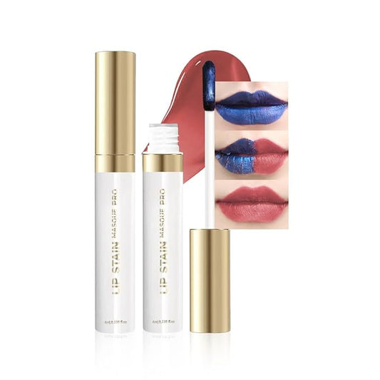Matte Lip Stain Wipe Off Masque - Peel Off Lip Stain Tattoo, All Day Peel Off Lip Tint,Long Lasting Lip Mask,Waterproof Transfer-proof Lip Liner Peel Off Lip Gloss,Stay Lip Makeup 06#