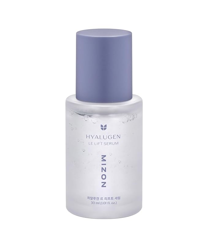 MIZON Hyalugen Le Lift Serum with Hyaluronic Acid and Marine Collagen for Fine Lines Total Face Care Youthful Skin Refreshing Lifting Korean Skincare (1.01 oz)