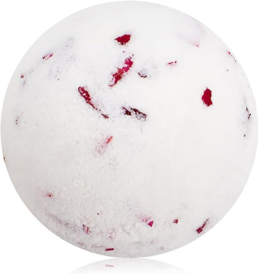 Bath Bombs for Women Spa Gift Set with Rose Milk Essential Oils Sea Salt Moisturizing Relaxing Birthday Gift for Her Bubble Bath Skincare Relaxation Aromatherapy Gifts Time Essentials