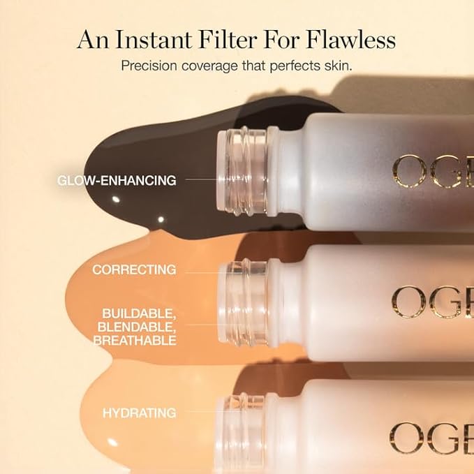 Ogee Complexion Perfecting Under Eye Concealer - Certified Organic Full Coverage Concealer - Buildable Coverage - ROSEWOOD 0.00C - Fair (Cool Undertones)