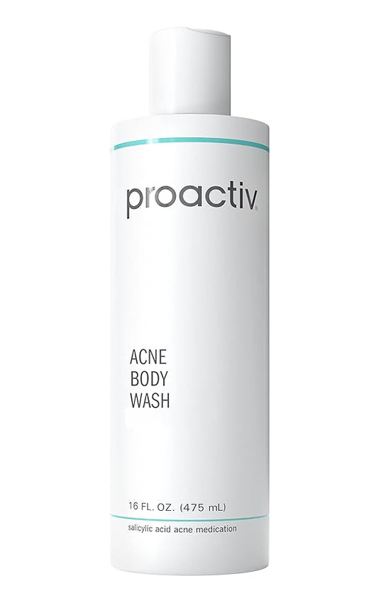 Proactiv Acne Body Wash, Gentle All-Over Cleanser, Unclogs Pores and Clears Blemishes, Salicylic Acid & Glycolic Acid Formula, Soothing Complex of Shea Butter, Vitamin E & Aloe Vera Extract, 16 Fl Oz