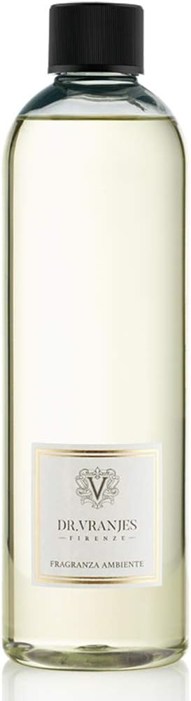 Dr. Vranjes - Ginger Lime 500 ml Refill + Double Pack of White Sticks (3 Pieces Bundle)- Luxury Home Fragrance, Made in Italy, Main Scent: Fruity, Olfactory Pyramid: Lime, Ginger, White Pepper