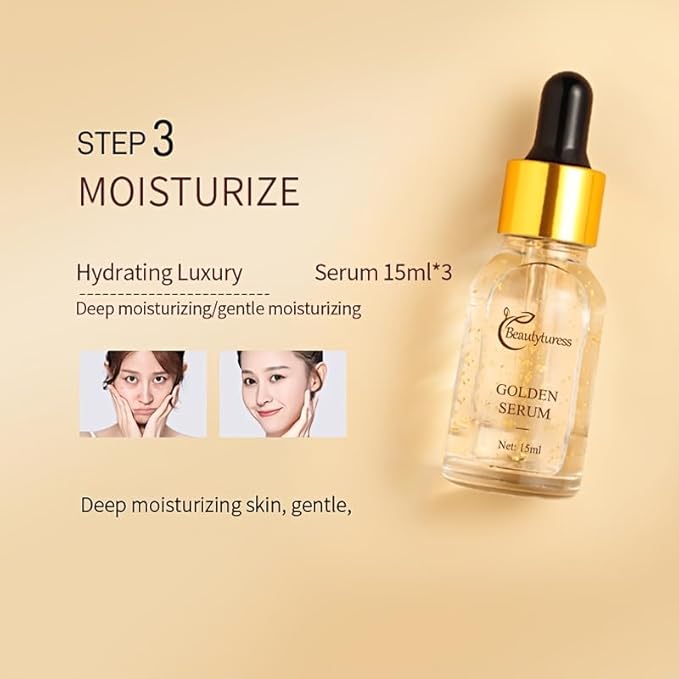 Snail Mucin Facial Skincare Kit for Women, Suitable for All Skin Types - Deep Moisturizing & Nourishing with Collagen, Ideal Christmas Gift - Anti-aging Skin Care Set