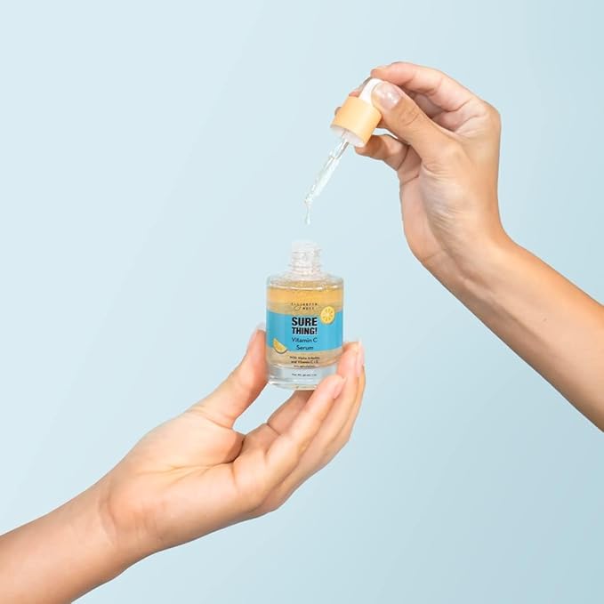 Elizabeth Mott Sure Thing Vitamin C Serum for Face – Lightweight Serum for Uneven Skin Tone and Smoother-Looking Skin – Hydrating, Vegan & Cruelty-Free Skincare – 1 fl oz