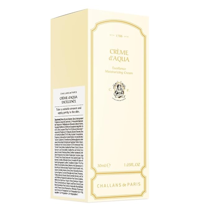 PARIS CRÈME d'AQUA EXCELLENCE Korean Moisturizing Cream Facial hydrating cream for All Skin Types 1.05 fl. oz