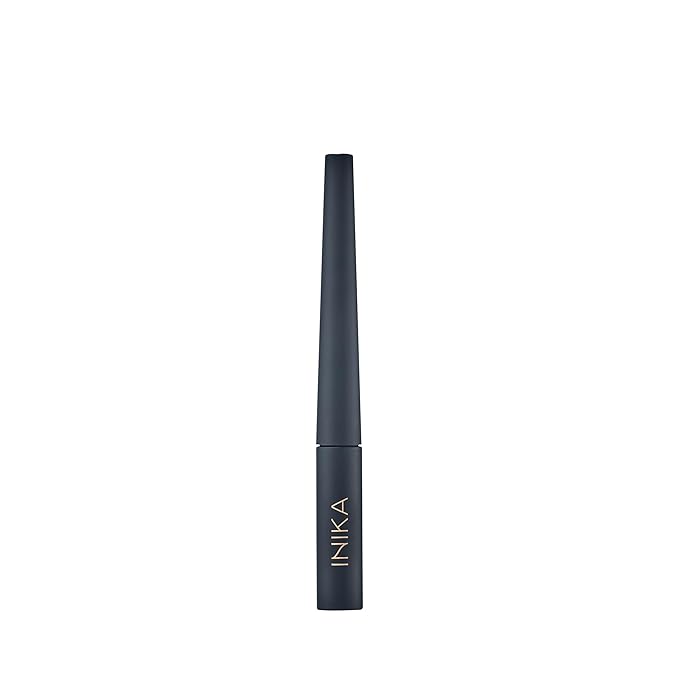 INIKA Organic Liquid Eyeliner | Quick Dry, Smudge-Free, Precision Tip, Vegan, Natural, Sensitive Eyes, Long Lasting.