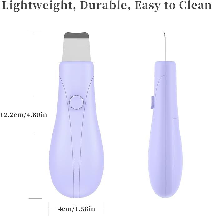 Blackhead Remover Tools, Black Head Remover for Face and Nose, Deep Pore Cleaner for Daily Skin Care, Skin Care Tools for Men and Women, Travel Blackhead and Whitehead Removal (Purple)