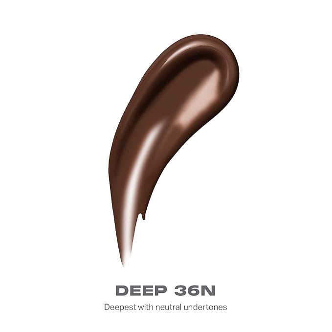 Morphe Lightform Dewy Foundation - Extended Hydration Foundation Makeup with a Lasting, Natural Radiant Finish - Long-Wearing Formula with Buildable, Medium Coverage - Deep 36N (1.01 fl oz)