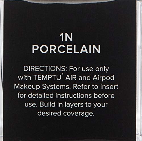 TEMPTU Perfect Canvas Airbrush Foundation Airpod: Anti-Aging Long-Wear Makeup, Buildable Coverage Semi-Matte, Natural Finish