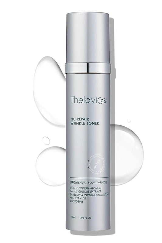 Bio Repair Wrinkle Toner – K-Beauty Advenced Anti-Aging, Brightening, Hydration, Soothing, Refresh, Antioxidant Protection, Calming, Nourishing | Gel Toner Pump 120ml