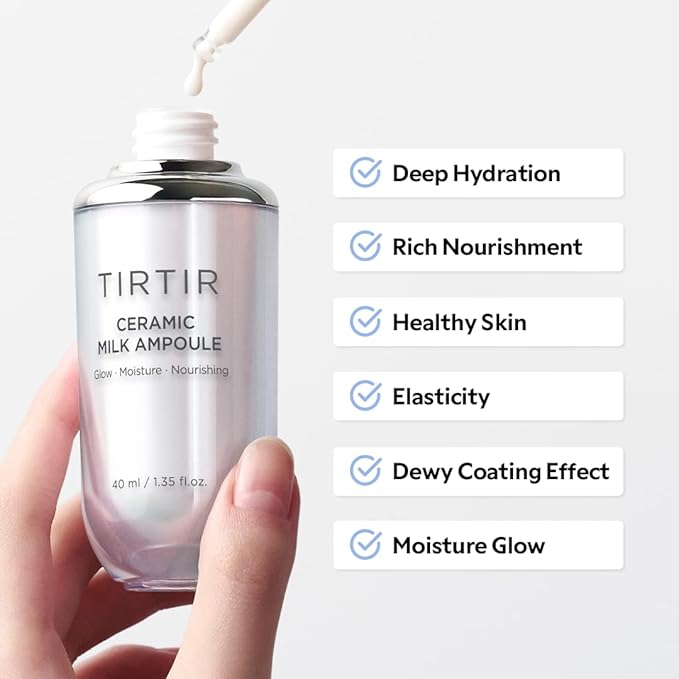 TIRTIR Ceramic Milk Ampoule (0.33 Fl Oz)