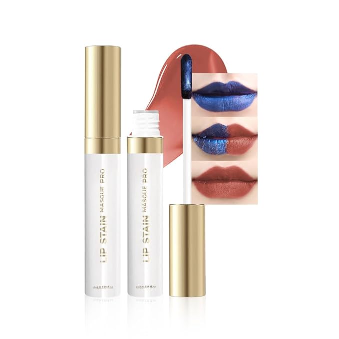 Matte Lip Stain Wipe Off Masque - Peel Off Lip Stain Tattoo, All Day Peel Off Lip Tint,Long Lasting Lip Mask,Waterproof Transfer-proof Lip Liner Peel Off Lip Gloss,Stay Lip Makeup 04#