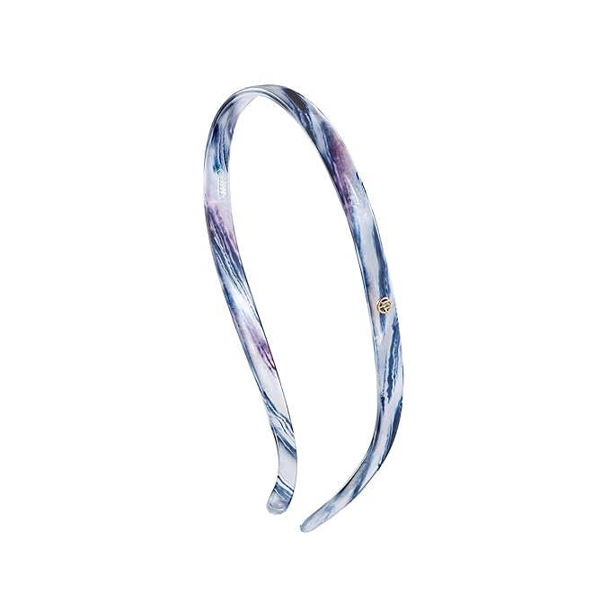 EVITA PERONI Hair Band, Light Grey Blue, Comfortable U-shaped Headband for Women, Designed for Eyewear, No Pressure, No Headache, Thin Head Bands, 1 Count