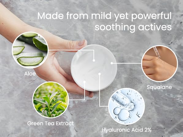 Nourishing Night Cream for Dry & Sensitive Skin, Dermatologist Tested, Soothing Face Moisturizer, Fragrance-Free, Non-Comedogenic, Barrier-Repair