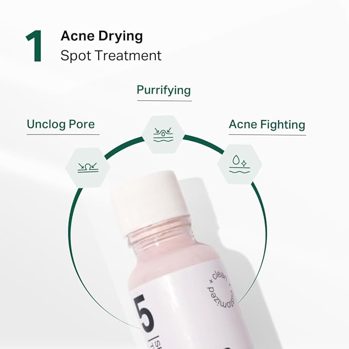 Y’OUR Essential Acne Treatment Duo: Spot Treatment & Healing Patches; Pimple Clearing, Pore Minimizing Skincare. Made in USA. Basic Routine for All Skin Types
