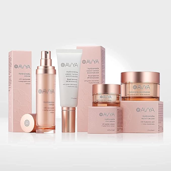 Hydroveda GLOW, SOOTHE AND SUN PROTECT TRIO