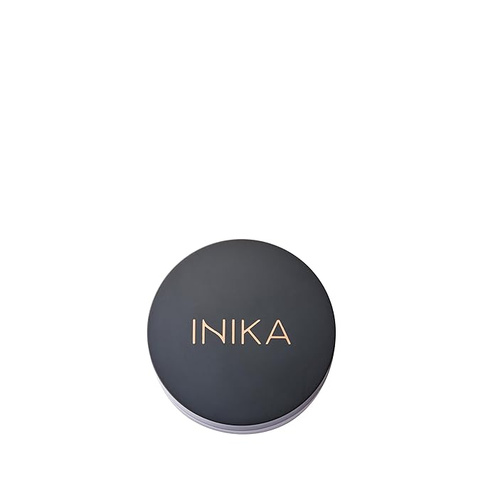 INIKA Organic Mineral Powder Foundation with SPF 25 - Vegan Makeup, Natural Looking, Buildable Coverage, Flawless Radiance & Glow, Blemish Coverage, Cruelty Free, Sustainable Packaging, Nurture, 8g
