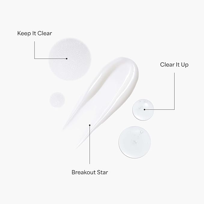 TULA Skin Care Acne Heroes Level 3 Acne Clearing Routine - An Effective, Gentle, and Complete Acne-Clearing Routine for Mild to Severe Breakouts, 3-Piece Kit