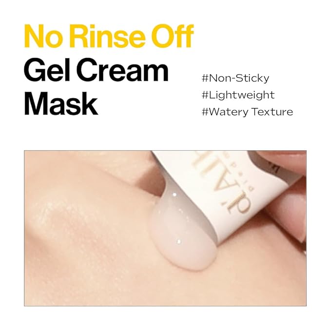 d'alba Piedmont Italian White Truffle Waterfull Vegan Sleeping Pack, Non Wash-off Overnight Face Mask, Portable Gel-type for moisture retention, Safe for sensitive skin, Korean Skin Care