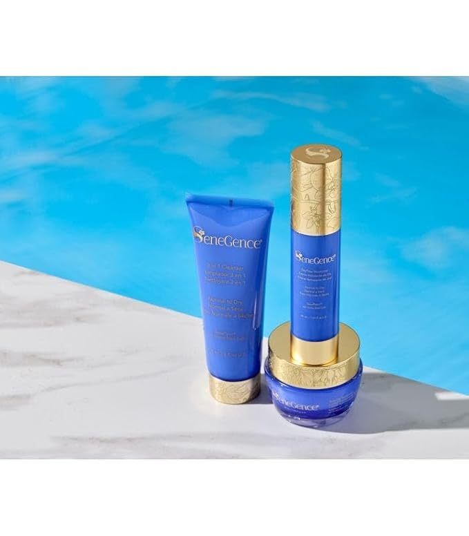 SeneGence Evening Moisturizer for Normal to Dry Skin, 1.66 Fl Oz, Nourishing Night Cream with SenePlex+ for Firming, Hydration, and Skin Renewal