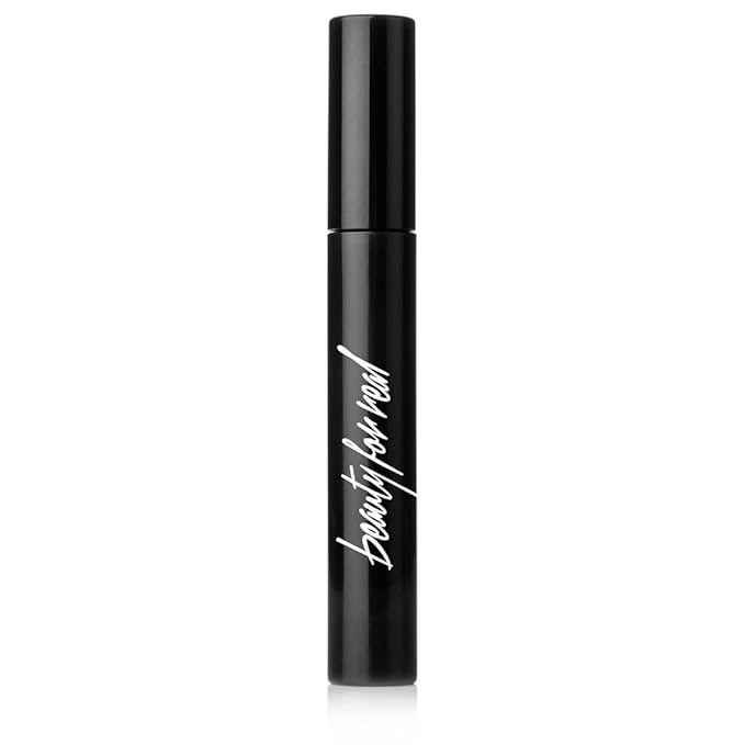 Beauty for Real Hi-Def Mascara, Just Black - Set of 3 - Defining & Volumizing Lash Definer - Humidity & Smudge Proof - Micro Brush Ensures Versatile Application - 2.3 oz