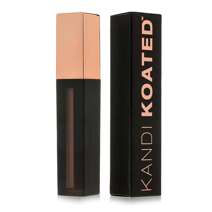 Kandi Koated Liquid Suede Lipstick [Chocolate Milkshake] Liquid Matte Lip Color | Intense Color Options, Non-Sticky, Paraben-Free, Cruelty-Free | Beauty & Makeup