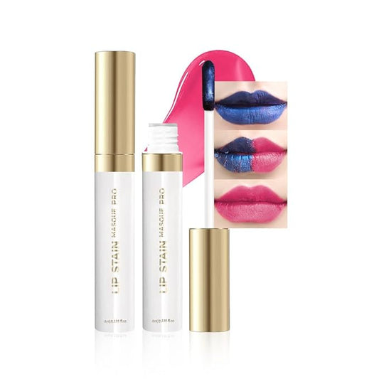 Matte Lip Stain Wipe Off Masque - Peel Off Lip Stain Tattoo, All Day Peel Off Lip Tint,Long Lasting Lip Mask,Waterproof Transfer-proof Lip Liner Peel Off Lip Gloss,Stay Lip Makeup 03#