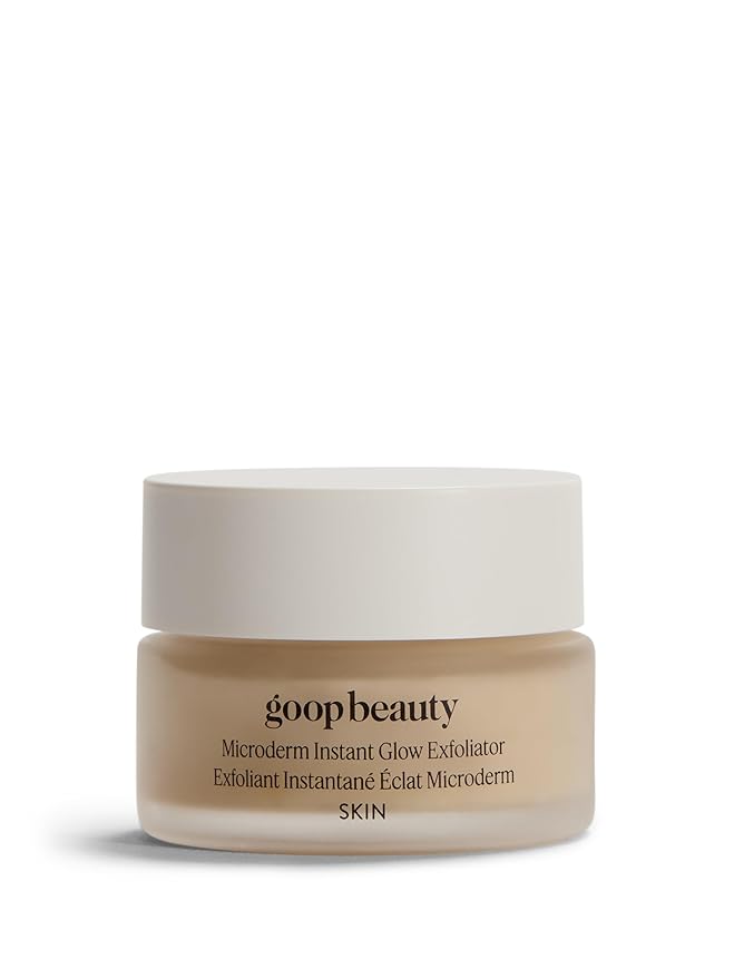 goop Beauty Microderm Exfoliator | Microdermabrasion Scrub to Smooth Textured Skin | Physical & Chemical Exfoliant | Micro-Exfoliating Minerals & Glycolic Acid | 0.5 fl oz
