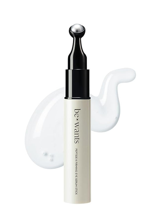 Bewants Peptide-X Firming Eye Serum Stick with Rice-Derived PDRN, Cooling Treatment for Puffiness, Dark Circles & Fine Lines (1 Pack)