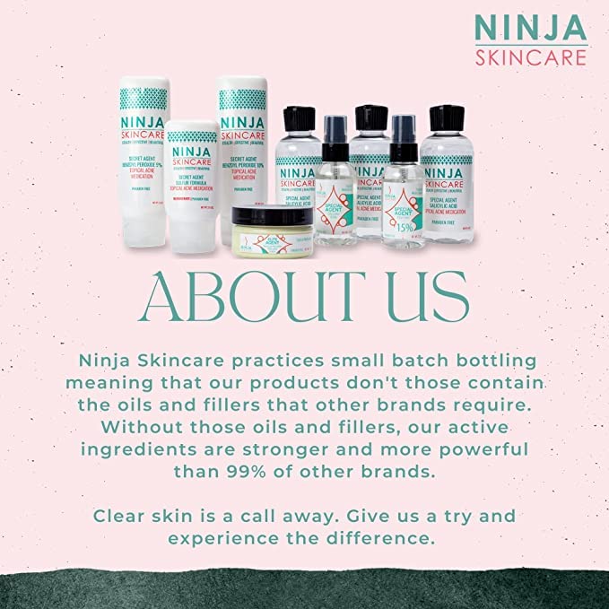 Sulfur Mask Acne Treatment for Clearing Acne – Non-Irritating & Paraben Free, Absorbing Excess Oil & Unclogging Pores - 2 OZ