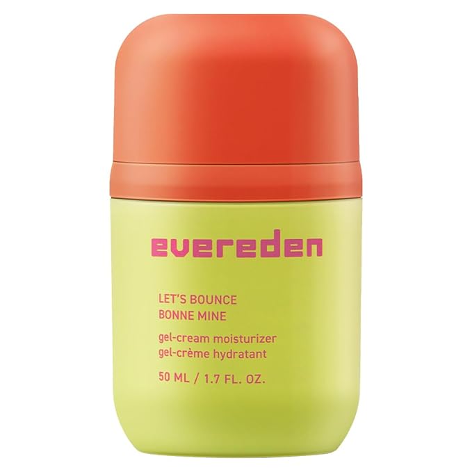 Evereden Let's Bounce Gel-Cream Preppy Skincare Moisturizer: Light, Non-Greasy Hydration for the Oily & Pimple-Prone - Redness-Calming Clean & Vegan Skin Care for Pre-teens, Teens 10-12 & Beyond