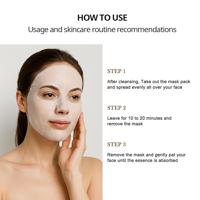 NACIFIC Face Masks Skincare Korean – Premium 10-Sheet Variety Pack for Ultimate Skin Nourishment – Hyaluronic Acid, Ceramide & Vitamin-Infused for All Skin Types