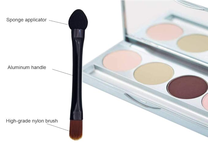 Eyeshadow Brushes Makeup Brushes 10pcs Eyeshadow Sponge Dual Sides Eyeshadow Applicator Travel Eyeshadow Brush Concealer Brush