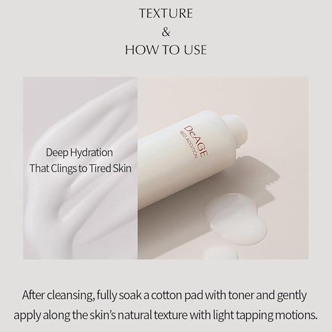 CHARMZONE DeAge Red Addition Classic Skin Care Set (New Version) – 3-Piece Anti-Aging Kit with Toner, Emulsion & Cream – Red Wine, Pomegranate & Tomato for Hydration, Firming & Radiance