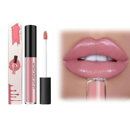 12 Colors Cream Texture Lipstick, 2026 Upgrade 12 Colors Lips Staining Lip Oil Long Lasting Lip Gloss Natural Non-Stick Non-Fading Liquid Lipstick, Hydrating Lip Tint Waterproof LipStain (#3)