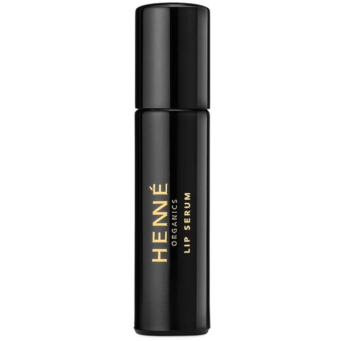 Henné Organics Lip Serum - Natural Antioxidant Oil Treatment for Smooth and Firm Lips