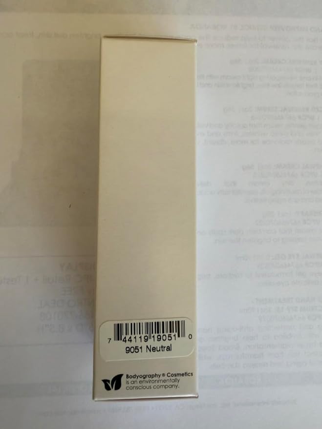 BODYOGRAPHY - Foundation Primer (Neutral): Flawless Anti-Aging Salon Makeup Primer w/Vitamin E, A, Jojoba, Grapeseed Oil | Control Shine | Gluten-Free, Cruelty-Free, 1 oz.