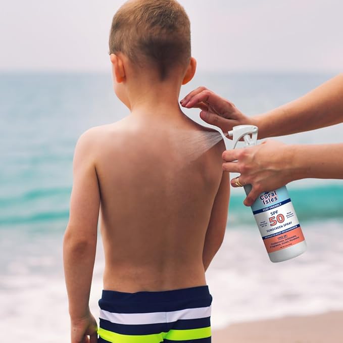 Rocky Mountain Sunscreen SPF 50 Liquid Spray | Broad Spectrum UVA/UVB Protection | Hawaii 104 Reef Act Compliant (Oxybenzone & Octinoxate Free) | Water Resistant 80 Min. | Fragrance Free (16 Fl Oz)