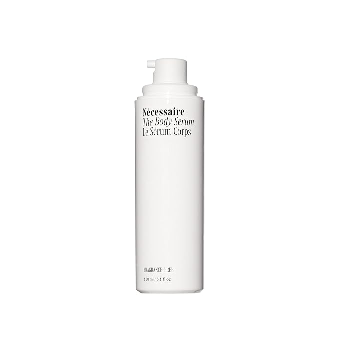 Nécessaire The Body Serum - Hydrating Serum With Hyaluronic Acid, Niacinamide + Ceramides. Dermatologist-Tested. Hypoallergenic. Approved By The National Eczema Association. 150 ml / 5.1 fl oz.