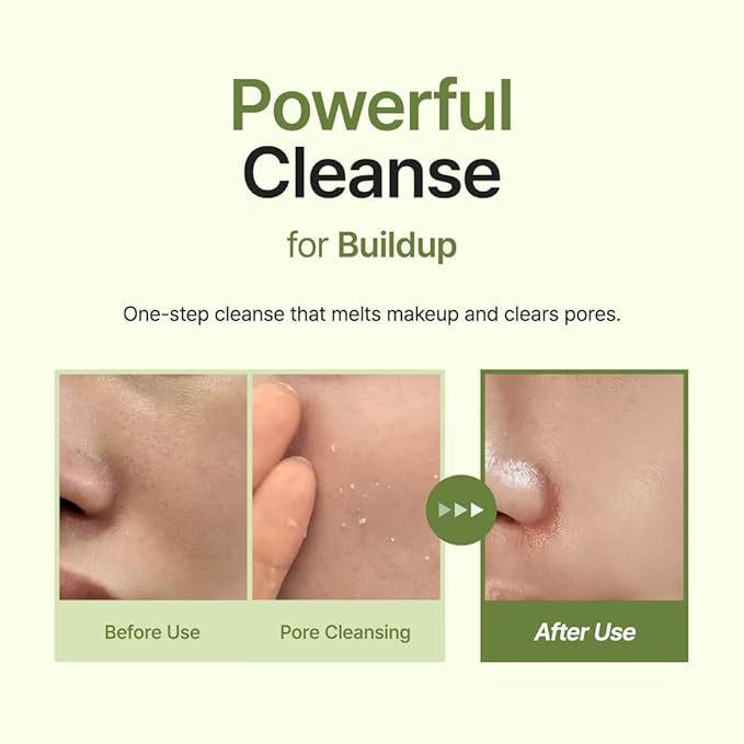 PURITO From Green Cleansing Oil Refill, Fragrance-Free Makeup Remover for Face & Eyes, Gentle Vegan Oil Cleanser for Sunscreen & Waterproof Makeup, Cruelty-Free Korean Skin Care