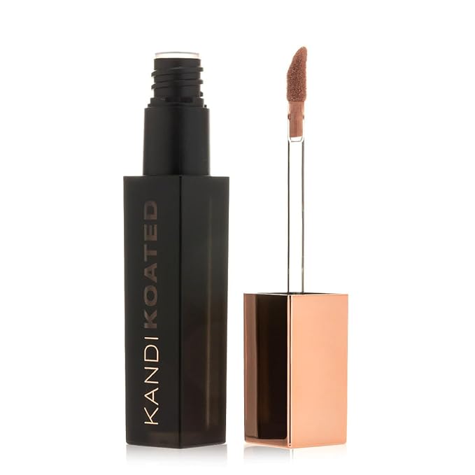 Kandi Koated Liquid Suede Lipstick [Chocolate Milkshake] Liquid Matte Lip Color | Intense Color Options, Non-Sticky, Paraben-Free, Cruelty-Free | Beauty & Makeup