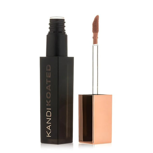 Kandi Koated Liquid Suede Lipstick [Chocolate Milkshake] Liquid Matte Lip Color | Intense Color Options, Non-Sticky, Paraben-Free, Cruelty-Free | Beauty & Makeup