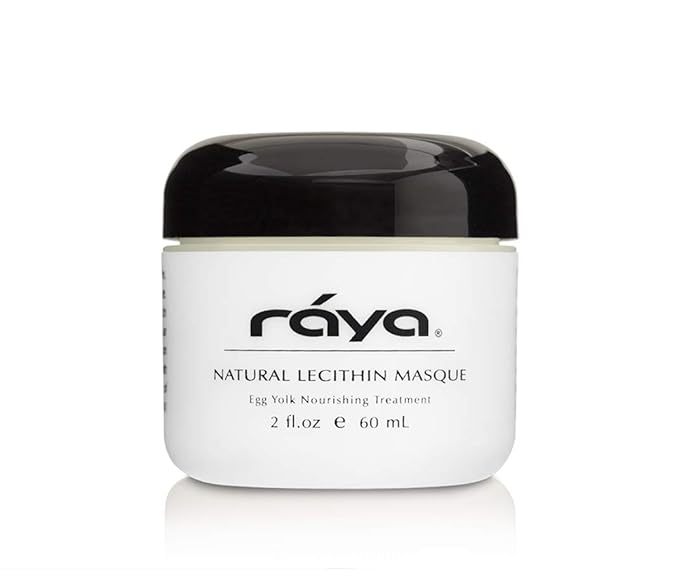 Raya Natural Lecithin Masque (601) | Nourishing Facial Treatment Mask for Dry and Combination Skin | Calms Inflammation and Minimizes Pores