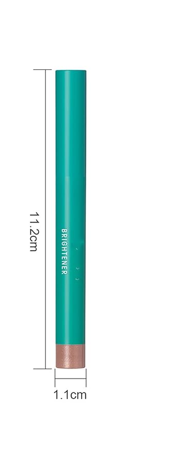 4Pcs Eyeshadow Stick, Eye shadow Brightener Stick Glitter Highlighter Makeup Eye Liner, Shimmer Creamy Long Lasting Eye Makeup(4 colors