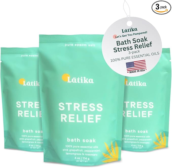 Stress-Relief Epsom Salt Bath Soak