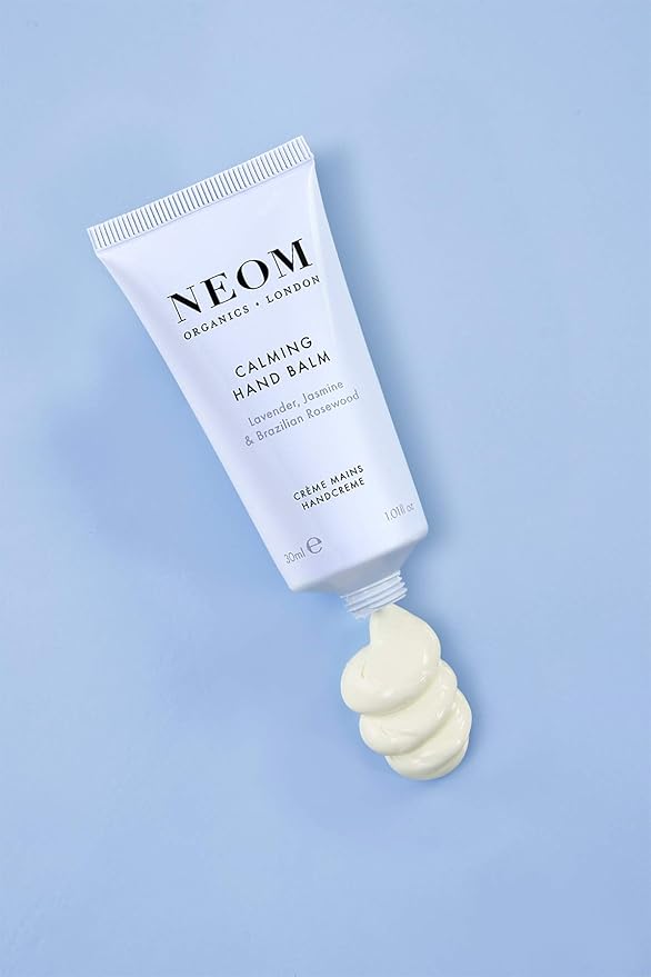 NEOM – Calming Hand Balm,30ml | Lavender, Jasmine & Rosewood | Moisturising & Nourishing | Shea Butter |100% Natural Fragrance