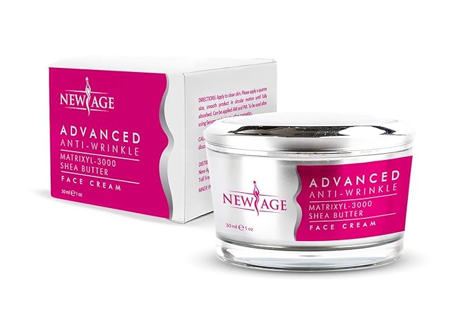 New Age Skin Care Beauty Box (Set of 3) Gift Set Vitamin C And Hyaluronic Kit Eye Serum Neo Hydrate Gold Face and Neck Serum Advanced Anti-Wrinkle Cream Anti Aging Retinol Moisturizer